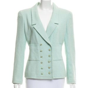 SOLD Stunning Mint Chanel Blazer